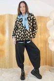 Blair Leopard Cardigan Black /10=
